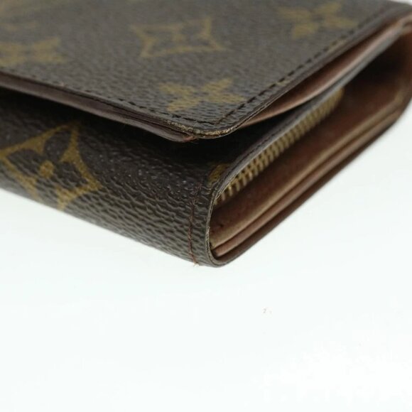 LOUIS VUITTON Monogram Porte Monnaie Billets Tresor Wallet M61730 LV Auth 52460 - Picture 11 of 15
